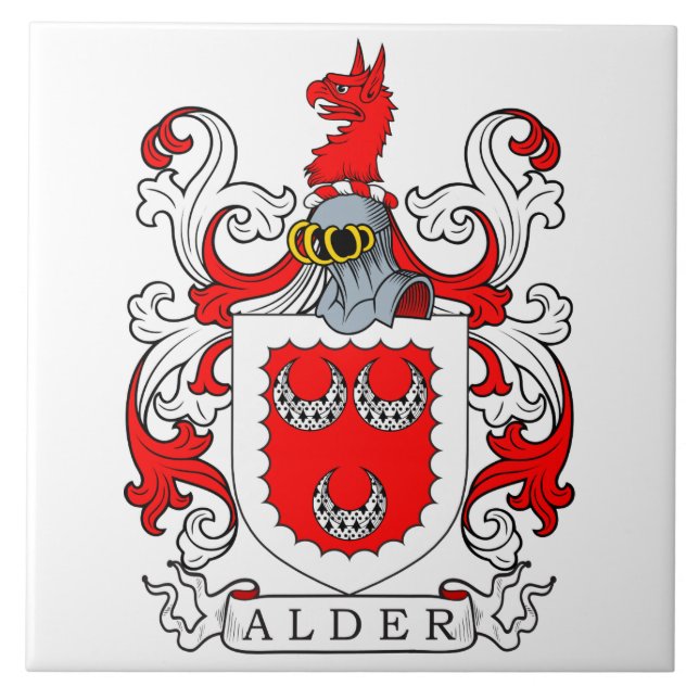 Coat of Arms Ceramic Tile (Front)