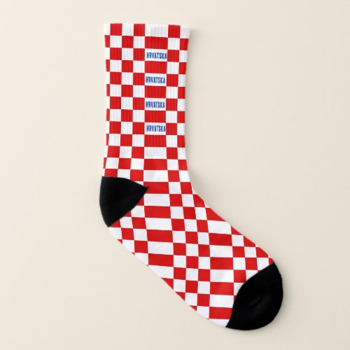 Coat of Arms _ Croatian pattern Socks