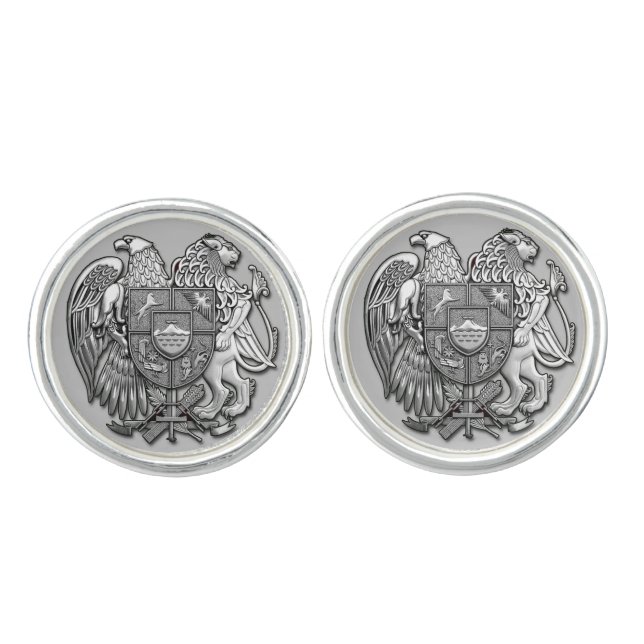 Coat of Arms Cufflinks (Front)