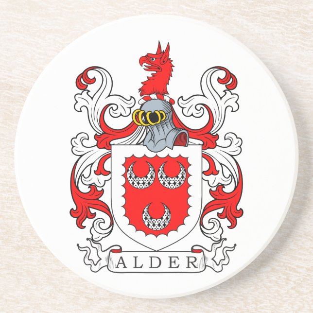 Coat of Arms Drink Coaster (Front)
