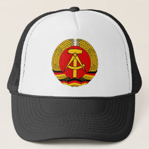 Coat of arms East Germany Official Heraldry Symbol Trucker Hat