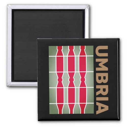 Coat of Arms flag of Umbria Italy Magnet