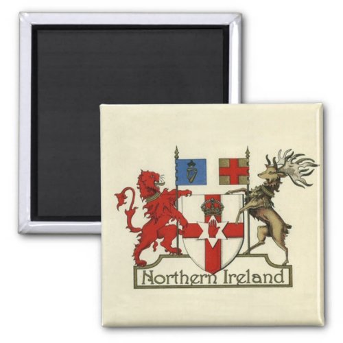 Coat_Of_Arms for Northern Ireland Magnet