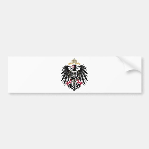 Coat of Arms German Reich 1889 Reichsadler Bumper Sticker