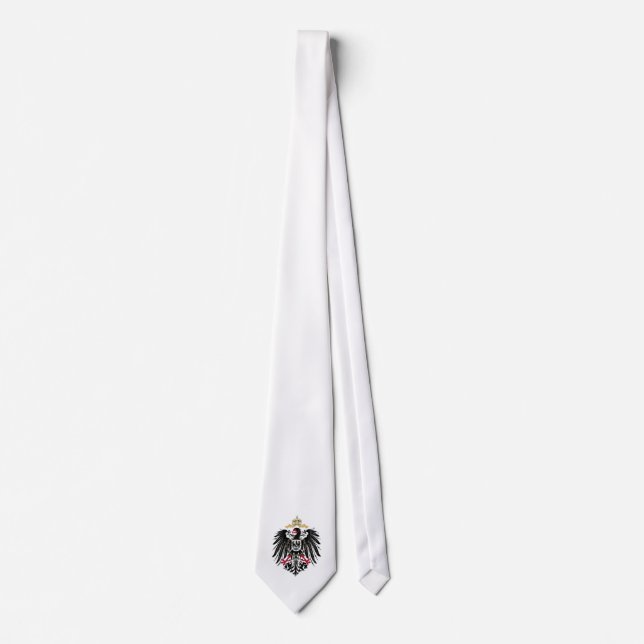 Coat of Arms German Reich 1889 Reichsadler Neck Tie (Front)