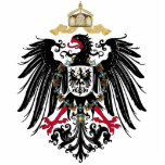 Coat of Arms German Reich 1889 Reichsadler Statuette<br><div class="desc">The imperial eagle,  the symbol and coat of arms of the German Empire before the First World War. Around 1889 Here on many great products.</div>