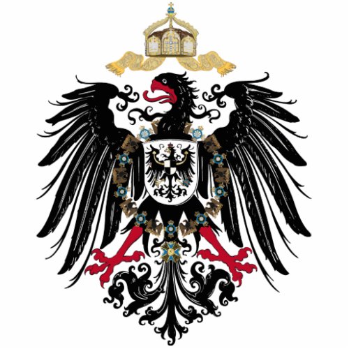 Coat of Arms German Reich 1889 Reichsadler Statuette