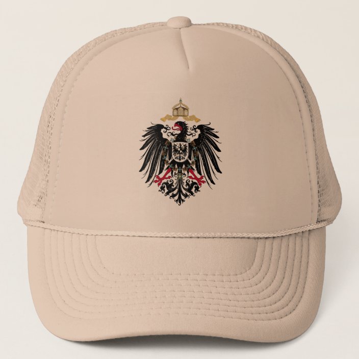 Coat of arms German Reich of 1889 realm eagles Trucker Hat | Zazzle.com