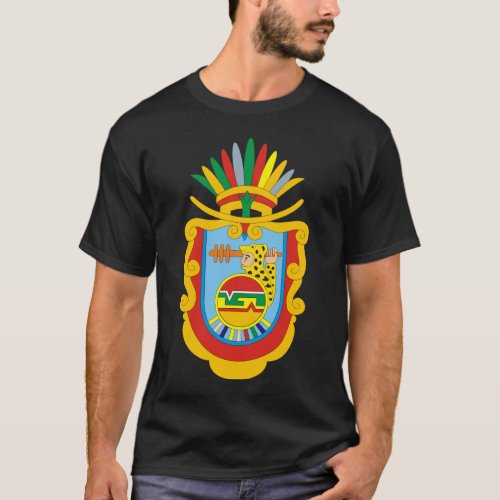 Coat of arms Guerrero Mexico Official Symbol Logo T_Shirt