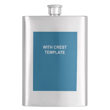 Coat Of Arms Hip Flask