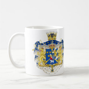 Coat Of Arms Kronprins Carl Gustav Av Sverige Coffee Mug