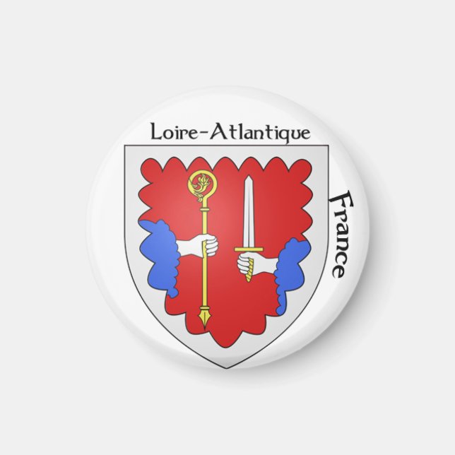 Coat of Arms Loire, France Magnet (Front)