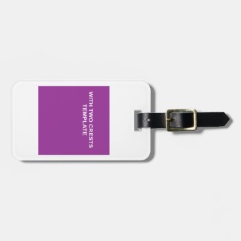 Coat Of Arms Luggage Tag by coadbstore at Zazzle