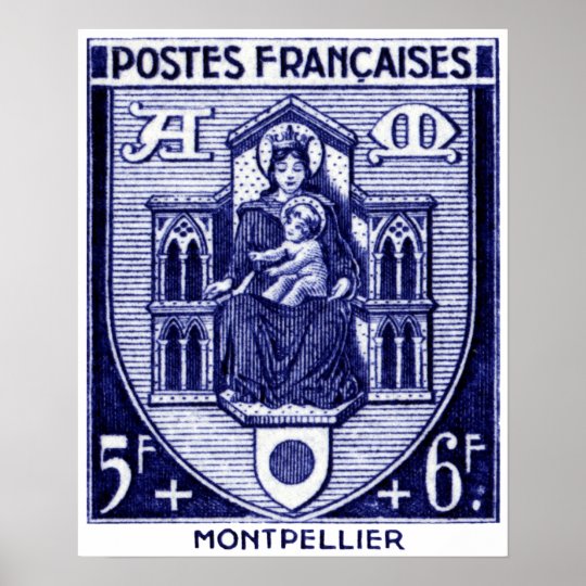 Coat of Arms, Montpellier France Poster
