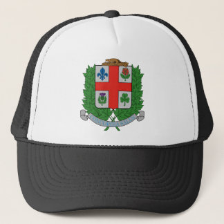 Coat of Arms Montréal Canada Official Symbol Trucker Hat