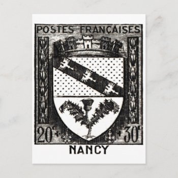 Coat Of Arms  Nancy France Postcard by historicimage at Zazzle