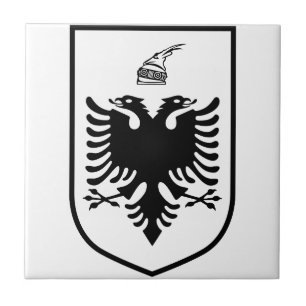 Coat of arms of Albania  Ceramic Tile