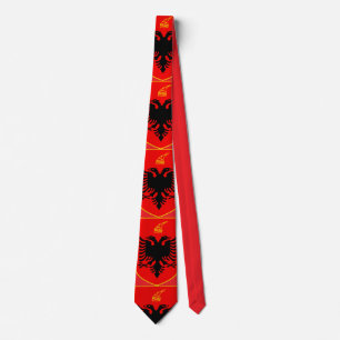 Coat of arms of Albania Neck Tie