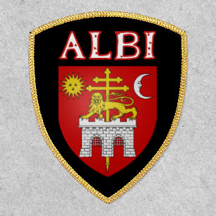 Coat of Arms of Albi, France Patch