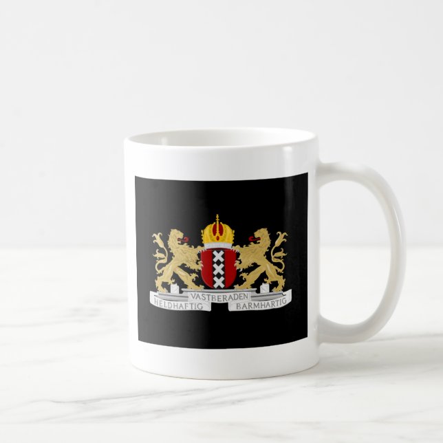 Coat of arms of Amsterdam Coffee Mug (Right)
