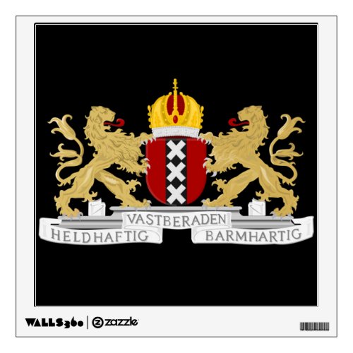 Coat of arms of Amsterdam Wall Sticker