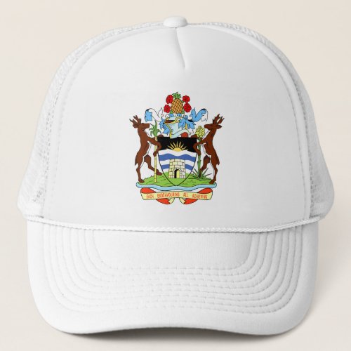 Coat of Arms of Antigua and Barbuda Trucker Hat