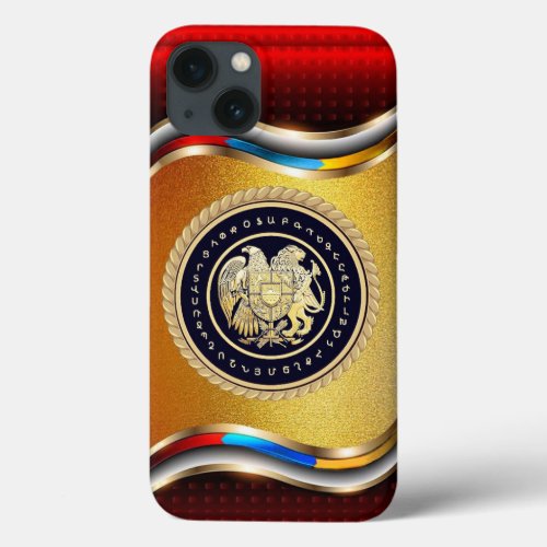 Coat of arms of Armenia զինանշան iPhone case