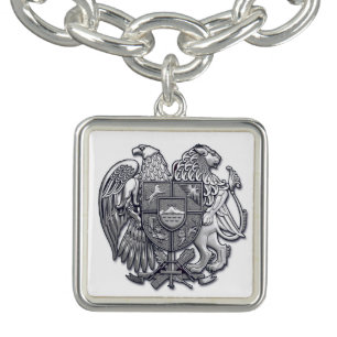 Coat of arms of Armenia Charm Bracelet