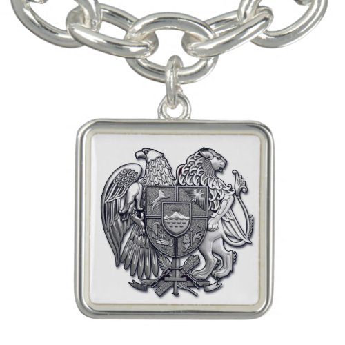 Coat of arms of Armenia Charm Bracelet