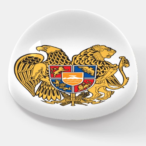 Coat of Arms of Armenia Paperweight