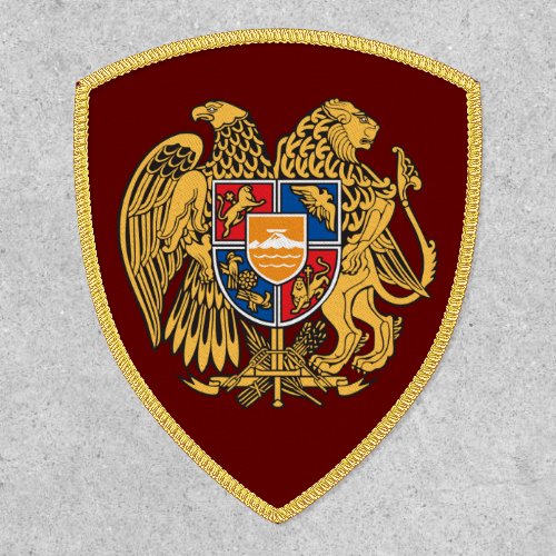 Coat of Arms of Armenia Patch