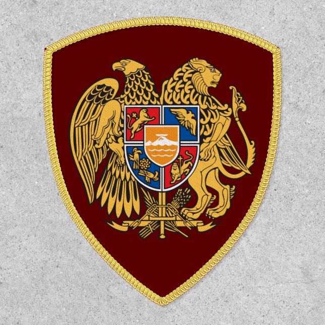 Coat of Arms of Armenia Patch (Front)