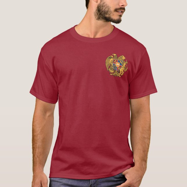 Coat of Arms of Armenia T-Shirt (Front)