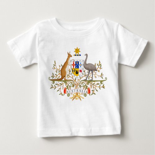Coat of Arms of Australia Baby T_Shirt
