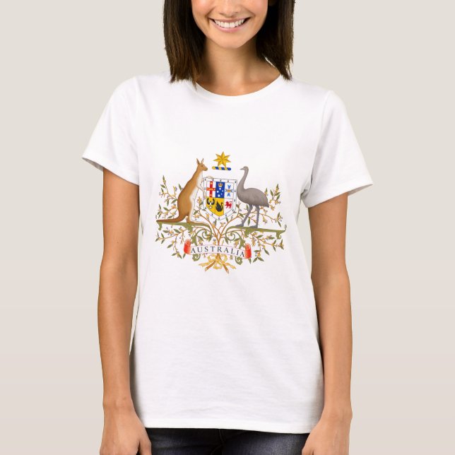 Coat of Arms of Australia T-Shirt (Front)