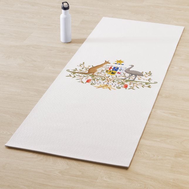 Coat of Arms of Australia Yoga Mat (In Situ)