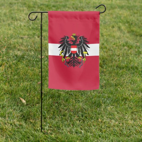 Coat of Arms of Austria Garden Flag