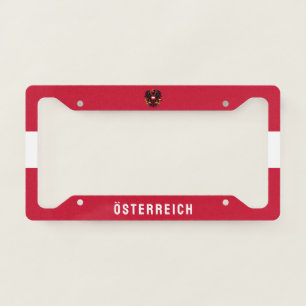 Coat of Arms of Austria License Plate Frame