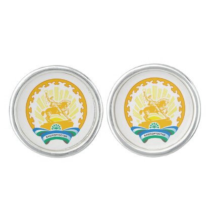 Coat of arms of Bashkortostan Cufflinks