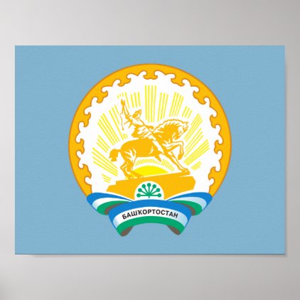Coat of arms of Bashkortostan Poster