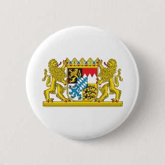 Coat of Arms of Bavaria Official Germany Symbol Button