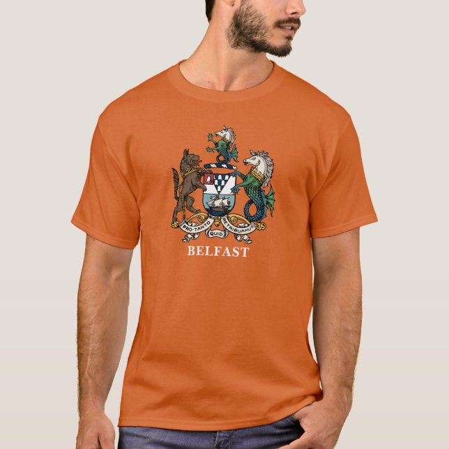 Coat of Arms of Belfast T-Shirt (Front)