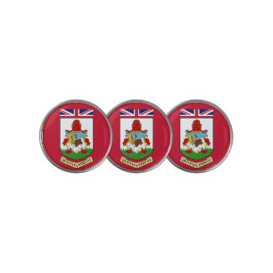 Coat of Arms of Bermuda Golf Ball Marker