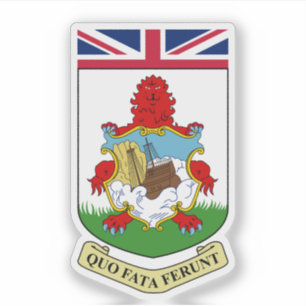 Coat of Arms of Bermuda Sticker