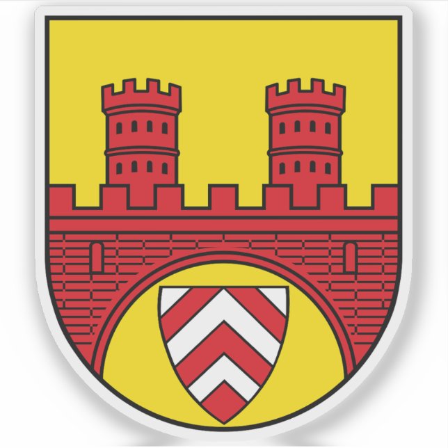 Coat of arms of Bielefeld, Germany Sticker (Front)