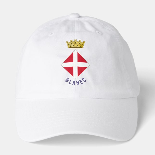 Coat of Arms of Blanes, Catalonia Hat (Front)