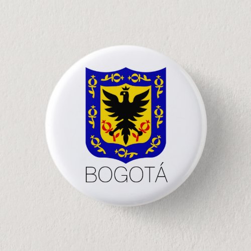 Coat of Arms of Bogot Colombia Button