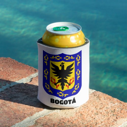 Coat of Arms of Bogot Colombia Can Cooler