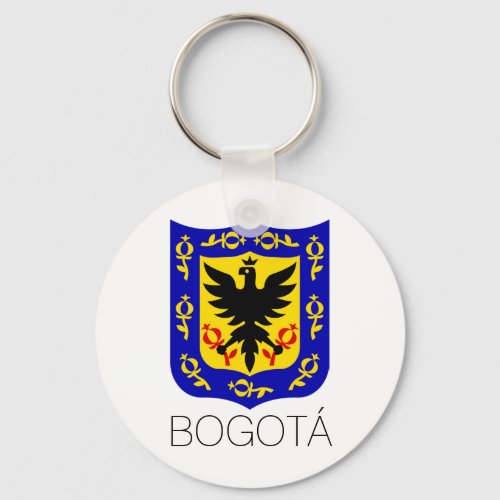 Coat of Arms of Bogot Colombia Keychain