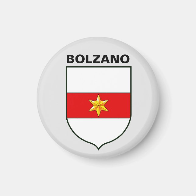 Coat of Arms of Bolzano, Italy Magnet (Front)